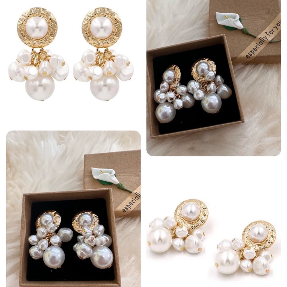 Pearl Glam Earrings